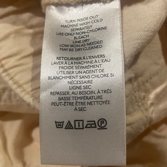 Brand New Pilcro Linen Drawstring Cropped Pants - Picture 13 of 15